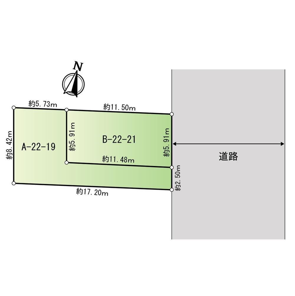 Compartment figure. Land price 100 million 29.8 million yen, Land area 143 sq m