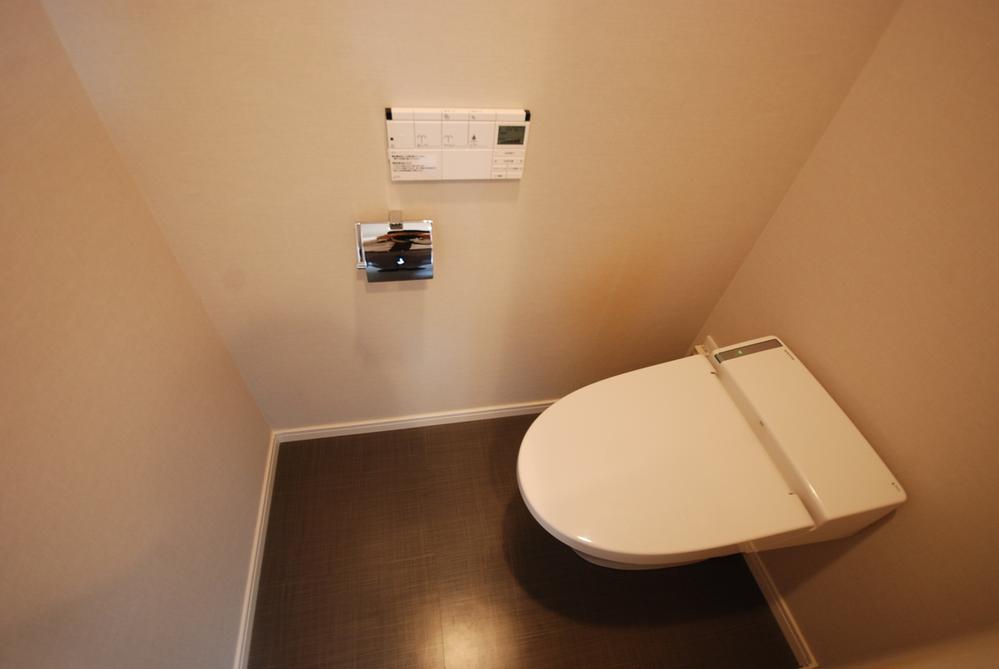 Toilet. With washlet