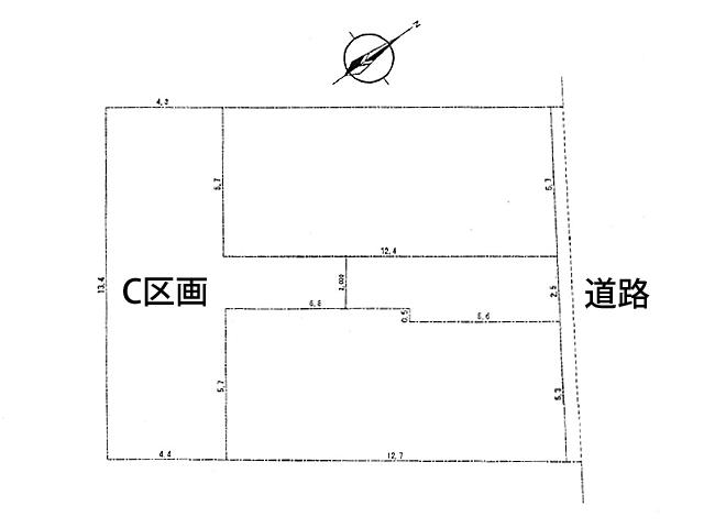 Compartment figure. Land price 44,800,000 yen, Land area 89.31 sq m