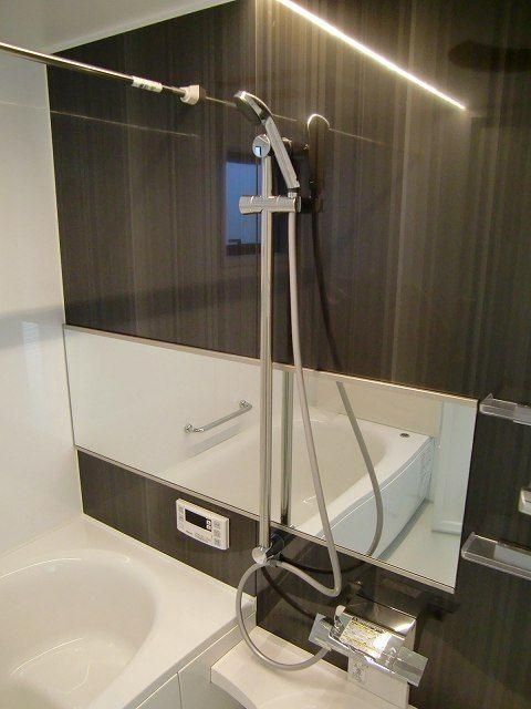 Bathroom. Example of construction