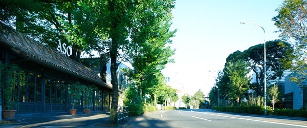 Surrounding environment. The sky is spread, Green shine, Pleasant Daikanyama a clear feeling of air. In the city of sophistication and modern is beautiful harmony, A new day-to-day worthy of this land. (Old Yamate Street / About 330m ・ A 5-minute walk)