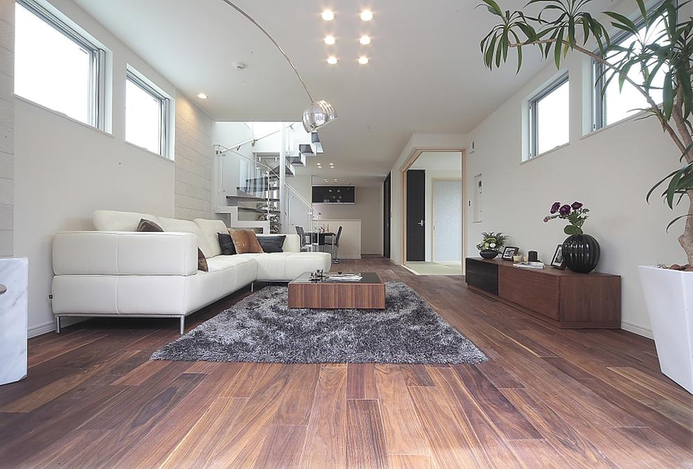 Living. Example of construction