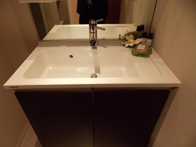 Wash basin, toilet