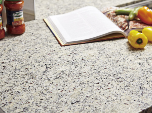 Kitchen.  [Kitchen top plate (granite)] The top plate is a feeling of luxury granite. Top plate of the counter is integrally molded, Also produce a presence in space.