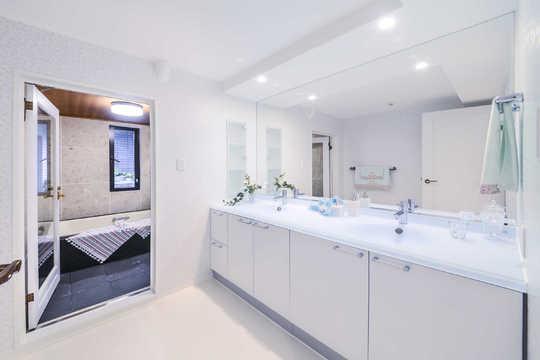Wash basin, toilet. 2 ball washstand