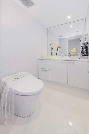 Toilet. Hotel-like toilet