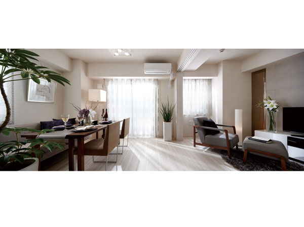 Living.  [living ・ dining]  ※ Indoor photo of me following is obtained by photographing a model Room C type in September 2013. (Including some paid interior options, Application deadline Yes)