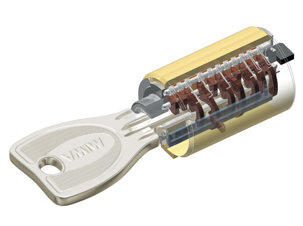 Security.  [Dimple key ・ Non-contact key leader] The key difference number 100 million ways or more copies to adopt a difficult dimple key. Also, Key with a non-contact key leader, Ya just auto lock of wind dividing room holding up, First floor landing push button of the elevator can be unlocked.