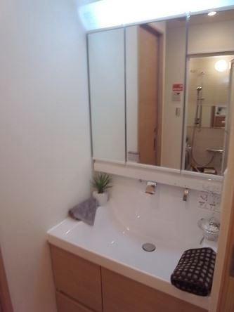 Wash basin, toilet