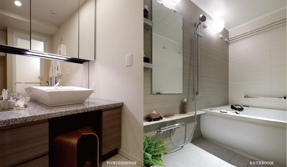 Bathroom. Wash room off a hotel-like beauty ・ Bathroom.