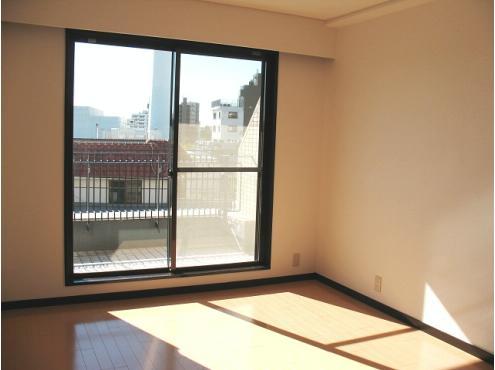 Non-living room. Bedroom plugging of light.