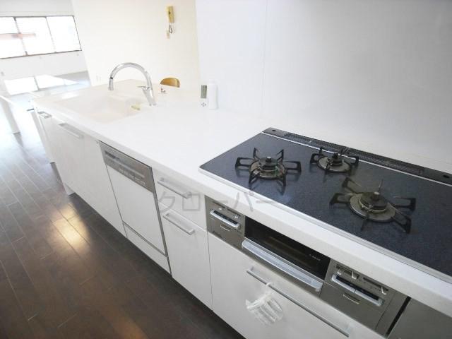 Kitchen. Large kitchen (with dishwasher)