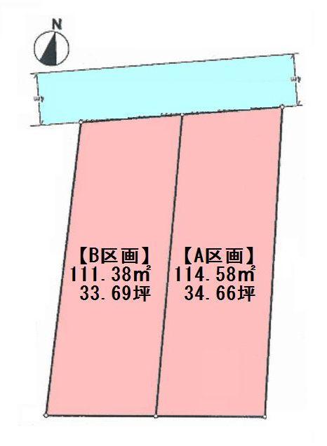 The entire compartment Figure. Compartment Figure ~ Shaping land of frontage 6m ~ Garage parallel two possible parking