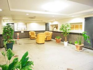 lobby. Bright common areas