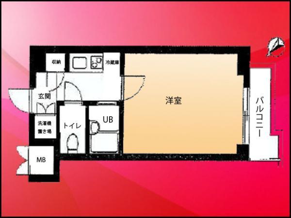 Floor plan. Price 20 million yen, Occupied area 23.52 sq m