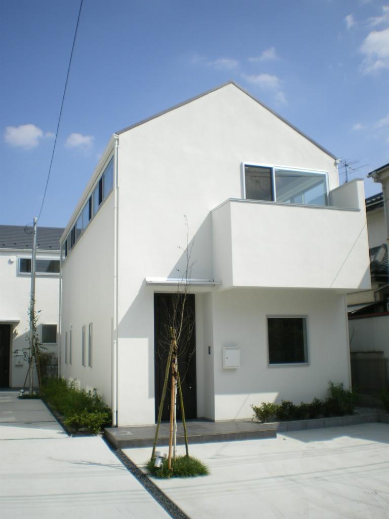 Model house photo. Construction company design house case (some optional specifications)