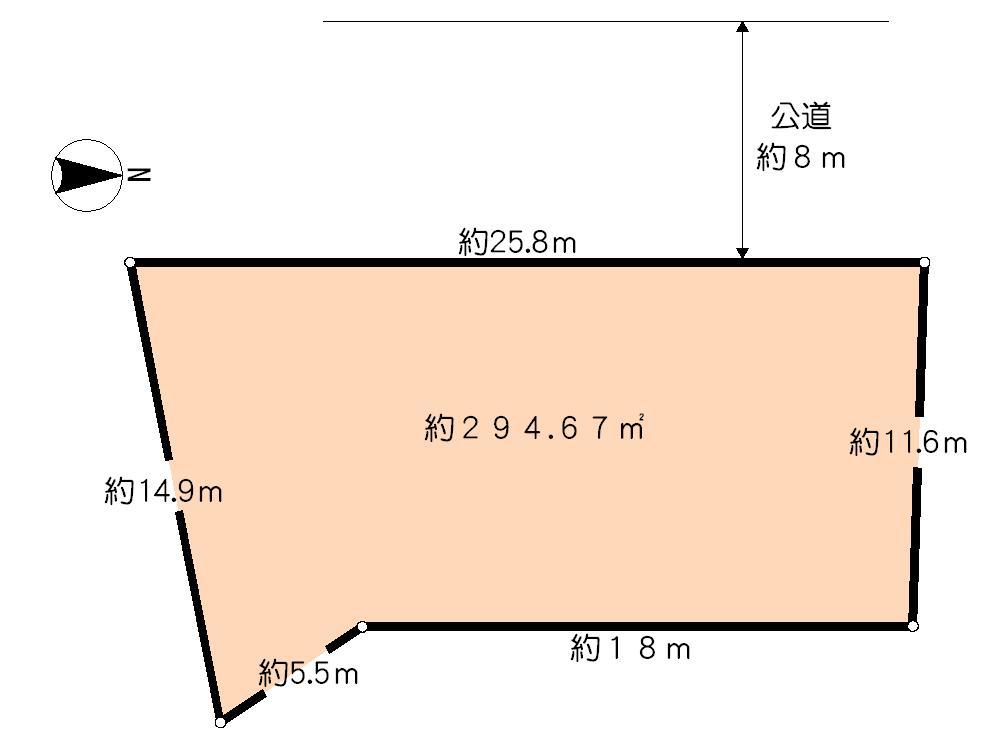 Compartment figure. Land price 200 million 31,750,000 yen, Land area 294.67 sq m all 1 compartment divided into three ・ 2 split Possible consultation