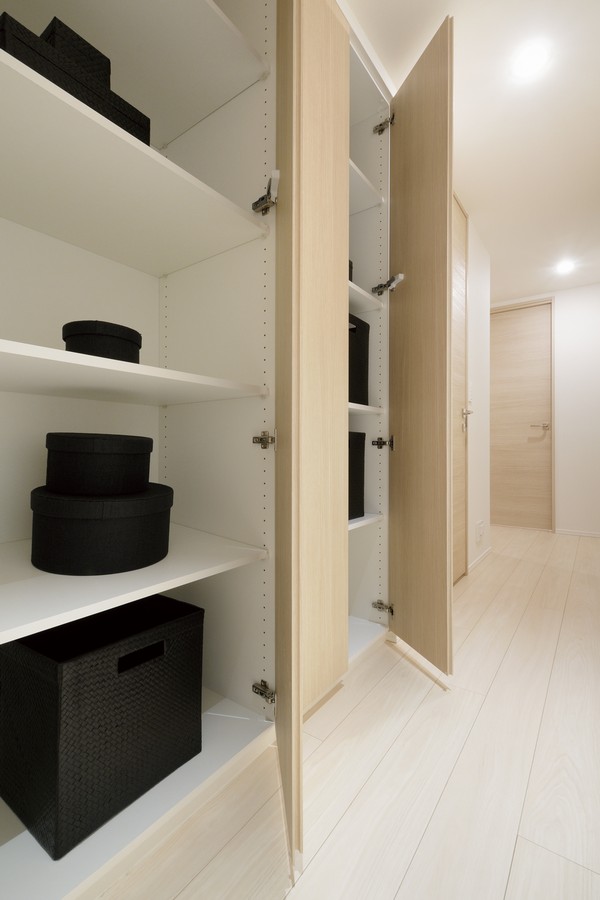 Corridor of the housing is installed in a double