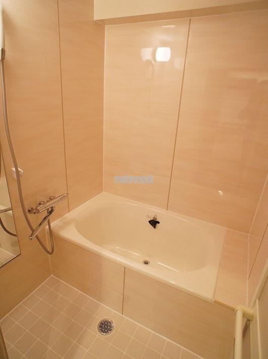 Bathroom. Tiled bathroom