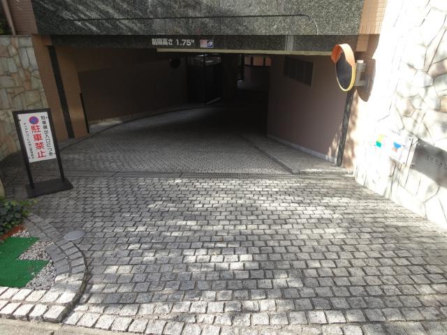 Parking lot. Common areas