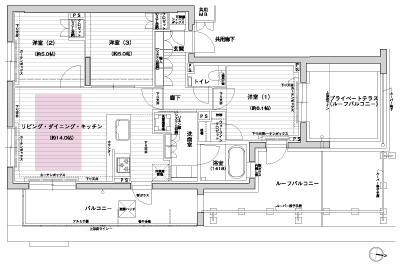 Room and equipment. Free design corresponding condominiums that can be arranged in the house favorite (limited time only). Providing a private terrace (roof balcony) the top floor of the dwelling unit that you can be free to instal. Or the space to luxurious private Jacuzzi, It is also possible to the roof garden of the deck specification.