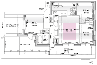 Floor: 3LDK + WIC + SIC + RB, the occupied area: 66.76 sq m, Price: TBD