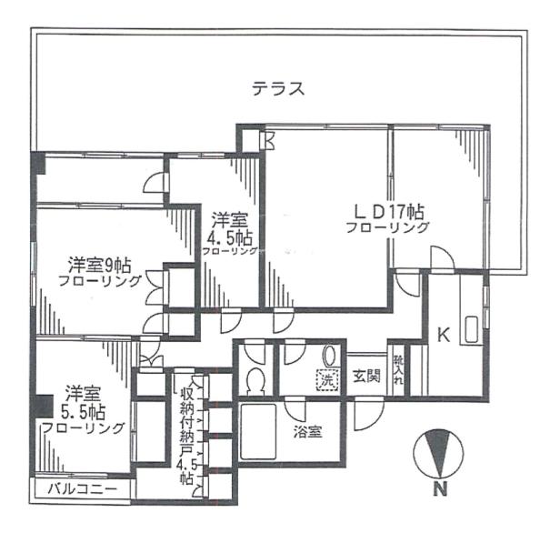 Floor plan. 3LDK + S (storeroom), Price 39,800,000 yen, Footprint 102 sq m