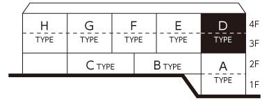 Floor plan. 2LDK, Price 49,800,000 yen, Occupied area 87.55 sq m , Balcony area 4.2 sq m layout