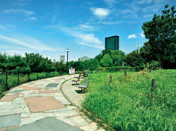 Surrounding environment. Saigoyama park (about 1150m ・ A 15-minute walk)