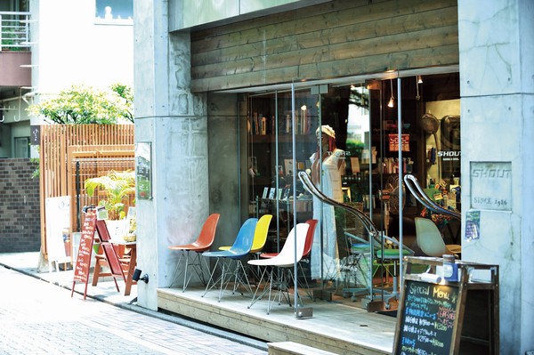 Nakameguro around the shop (about 1.4km)