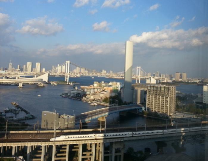 Other. View from the living room (the Rainbow Bridge, You views of the bullet train. )
