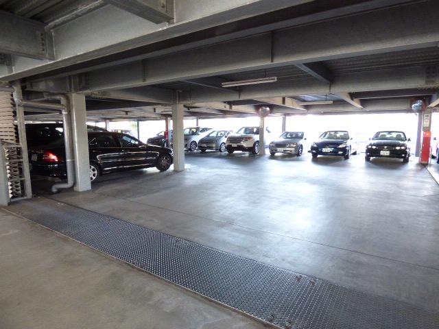 Parking lot. Common areas (4-story self-propelled parking lot)