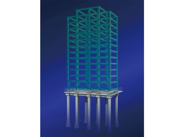 earthquake ・ Disaster-prevention measures.  [Seismic isolation concept illustrations] Adopt a high seismic isolation structure of the "list Residence Shibaura" in safety. Unlike the vulnerable earthquake-resistant structure the effect of the earthquake, Shaking itself of earthquake seismic isolation device can be absorbed, This will make it harder transmitted to the building. With this by preventing the destruction of the house, Also prevention, such as furniture of a fall that has been placed in a room. Often at the time of earthquake, To prevent in advance the accidents, such as furniture and glass of damage causes.