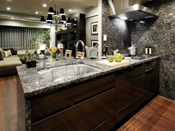 Kitchen.  [Not only the beauty of the look, Daily chores more smoothly] It invites freedom from day-to-day hustle and bustle. beautifully, It is adorned with more comfortable day-to-day it is a functional. (KITCHEN)