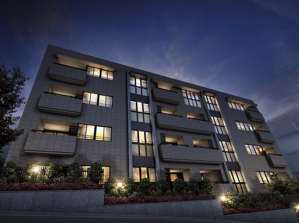 Other. Exterior CG. Appearance of harmony in a green mansion Street, Wrapped in silence, Create a new dignity. Form worthy of the "permanent-type mansion" is, It wrapped in carefully selected tile