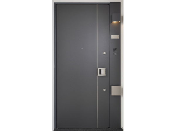 Building structure.  [Seismic entrance door frame] Adopt a seismic entrance door frame which has been consideration so as not to be trapped in the building by the earthquake. By some chance, Even if there is a distortion in the building to open the front door, You can ensure the evacuation route. (Same specifications)