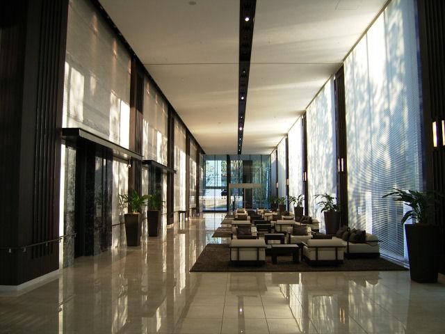 lobby. Common areas