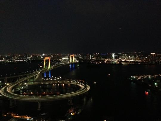 Local appearance photo. Night view from the LD