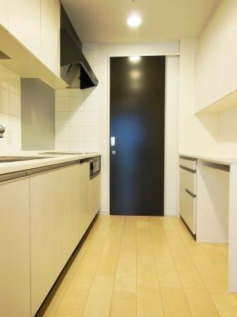 Kitchen. Kitchen with back counter