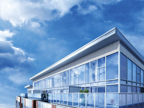 Features of the building.  [Maisonette dwelling unit] Maisonette dwelling unit inside the base of the unit configuration of living space variegated that utilize the oblique ceiling of shape, Dwelling space Ya which arranged the ceiling with a height, Such as views bus vista rich upstairs, It has achieved a luxurious space that did not draw if it is not the top floor. (Rendering CG ※ Are those that caused draw based on the drawings of the planning stage, It may differ slightly from the actual ones. )