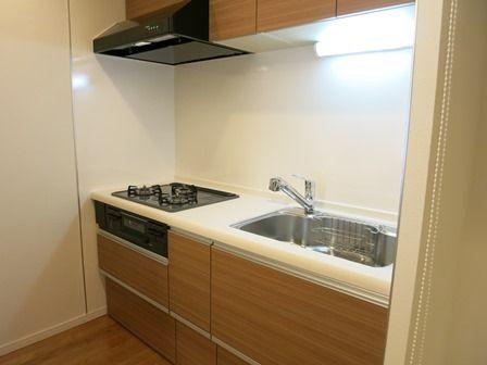 Kitchen. ~ November 14, the new interior renovation completed ~  Water purifier visceral shower faucet with state-of-the-art facilities of the system Kitchen