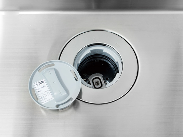 Kitchen.  [disposer] Crushing the garbage, Standard equipped with a disposer to flow into the septic tank. It kept clean and the kitchen without reservoir garbage.  ※ There is a limit to the garbage which can be passed. For more information please check at the manufacturer's brochure. (Model Room W-130X ・ W-90N2 type)