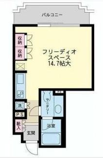 Floor plan. Price 29,800,000 yen, Occupied area 33.41 sq m , Balcony area 6.64 sq m