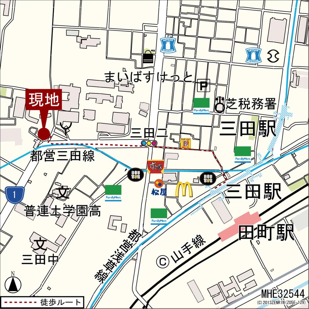 Local guide map