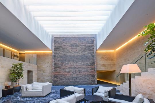 Other common areas. Calm lounge flowing water