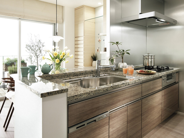 Kitchen.  [Kitchen] (Model Room 70Da type)