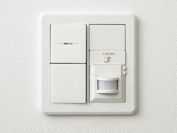 Other.  [Lighting with motion sensors] Installing the sensor with lighting that operates to sense the movement of people at the door. This is useful when your hands are busy with something else - luggage.