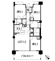 Floor: 3LD ・ K + WIC + N, the occupied area: 70.02 sq m, Price: TBD