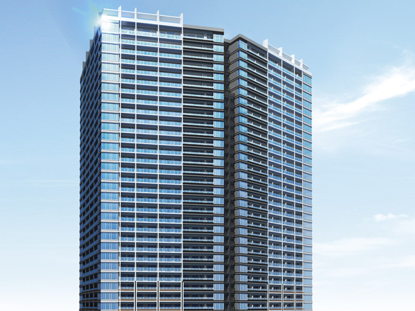 Features of the building.  [Exterior CG] Rendering CG intended that caused draw based on the drawings, In fact a slightly different.