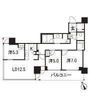 Floor: 3LD ・ K + WIC + SIC, the occupied area: 82.51 sq m, Price: TBD